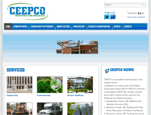 Tablet Screenshot of ceepcocontracting.com